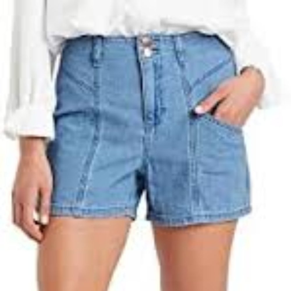 Universal Thread High Rise Midi Jean Shorts
